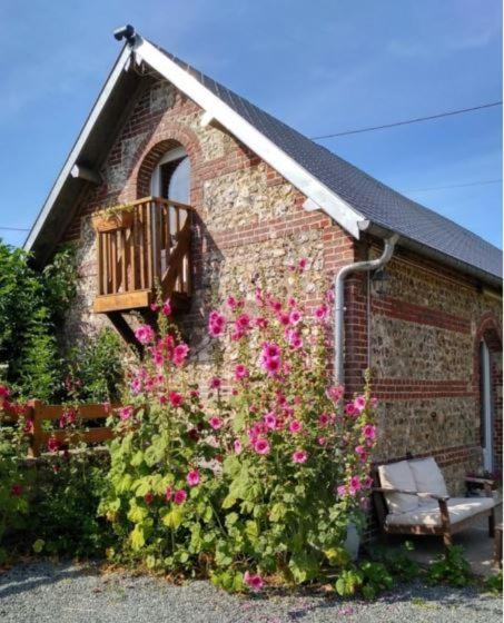 Eco-Gite La Chambre Du Vanneur Mentheville Exteriér fotografie